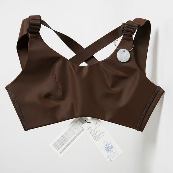 Women’s Calia Give It Your All Cross back Bra Sz XS Cocoa Dreams NWT - Picture 1 of 1